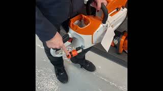 Disc Cutter from Stihl TSA 230 [upl. by Anida223]