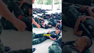 Ridiculous Military Sleep Test😴🪖 military test [upl. by Parsaye]