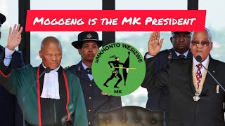 Its been finally confirmed Chief Justice Mogoeng Mogoeng is the Mk presidential candidate of MKP [upl. by Iolande]