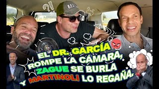 El Dr García rompe la cámara Zague se burla y Martinoli lo regaña [upl. by Enylorac]