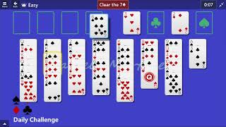 Microsoft Solitaire Collection  FreeCell Easy  January 19 2015  Daily Challenges [upl. by Beekman]