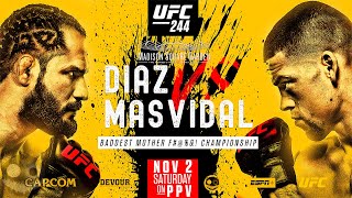 UFC  Diaz vs Masvidal Bad Boys Promo TitanTak Trailer [upl. by Llerraj604]