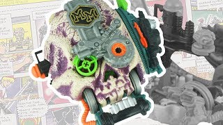 Mighty Max Bytes Cyberskull  Doom Zone Playset Review [upl. by Derril]