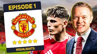 GOLDBRIDGE FC25 Man United Career Mode Highlights Episode 1 [upl. by Gilus]