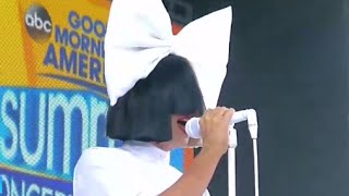 Sia  Unstoppable LIVE GMA Performance [upl. by Allisirp831]