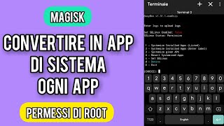 Trasformare in APP DI SISTEMA Ogni APP Installata Permessi di Root TUTORIAL ANDROID [upl. by Yursa]