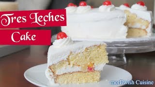 Tres Leches Cake 🍰 Recipe by morEwish [upl. by Ramaj329]