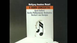 Mozart  Horn Concerto No 3 in Eflat major K 447 [upl. by Tawsha]