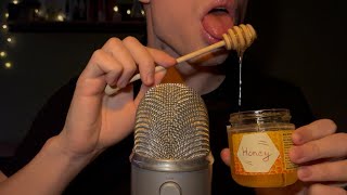 ASMR  Eating Honey Off Your Face 🍯 mouth sounds [upl. by Georgia375]