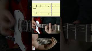 Guitar Tab Rock You Like a Hurricane by The Scorpions guitarriffs guitar guitartabs music [upl. by Ebeneser]