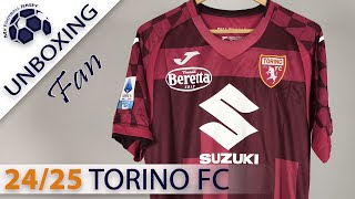 Torino FC Home Jersey 2425 Sanabria BestZV1 Fan Version Unboxing Review [upl. by Oenire]