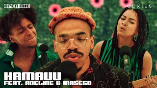 KAMAUU feat Adeline amp Masego quotMANGO Remixquot Live Performance  Open Mic [upl. by Zarger]