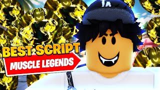 BEST New Muscle Legends Auto Farm Script Auto Lift [upl. by Lud967]