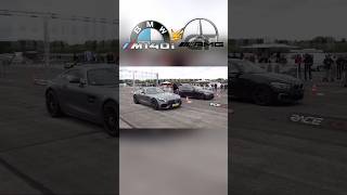 BMW Takes on Mercedes  M140i vs AMG GT shorts bmw mercedes [upl. by Housen]