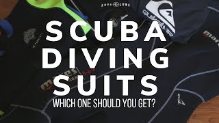 Selecting a Wetsuit  Quick Scuba Tips [upl. by Battista462]