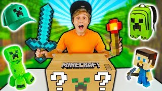 O QUE TEM NUMA CAIXA MISTERIOSA DE MINECRAFT  📦 [upl. by Mandy]