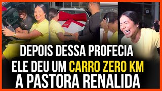 RENALIDA GANHOU UM CARRO DE PRESENTE [upl. by Ahseikal]