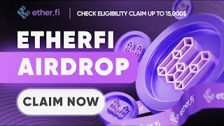 Crypto Airdrop  Made Up To 15000 Ethfi  Etherfi Airdrop [upl. by Akiemaj]