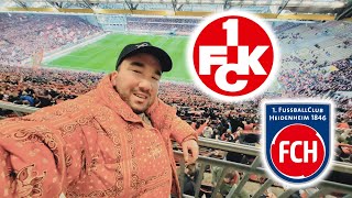 1FC Kaiserslautern 22 1FC Heidenheim  Stadionvlog [upl. by Dedra690]