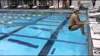 Backstroke start by Junya Koga [upl. by Ameekahs]