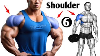 6 Huge Shoulder Workout At Gym  Build Massive Shoulders [upl. by Gui]