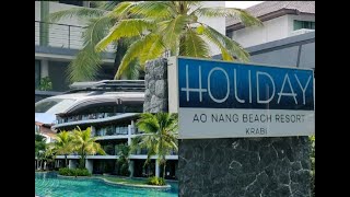 One of the Best Hotels in Krabi Holiday Ao Nang Beach Resort [upl. by Cacilia57]