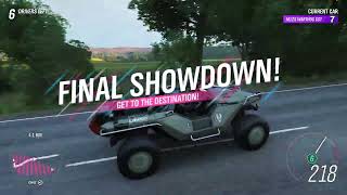 FINISHING 1ST OUT OF 60 DRIVERS IN LEVEL 7 M12S WARTHOG CST  Forza Horizon 4  Eliminator [upl. by Torrie]