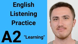 A2 English Listening Practice  Learning [upl. by Roseline]