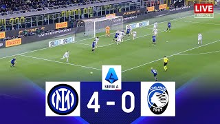 Inter vs Atalanta  Barella Thuram  202425 Serie A Full Match [upl. by Gwenneth]