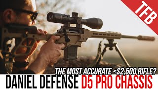 Most Accurate Rifle Under 2500 Daniel Defense Delta 5 Pro Chassis Review [upl. by Adnilym154]