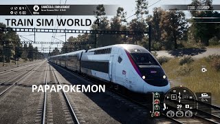 Train SIm World 4  High Speed Electric Speed TEST [upl. by Nomelc410]