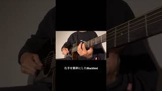 右手がちょっと違うBlackbird shorts guitar beatles [upl. by Chiarra]