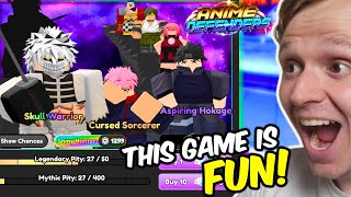 I Got Early Access to Anime Defenders and its super fun [upl. by Ahswat]