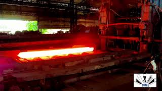 Roling of Structure Steel at MAHAMAYA STEEL INDUSTRIES LTD [upl. by Scever]