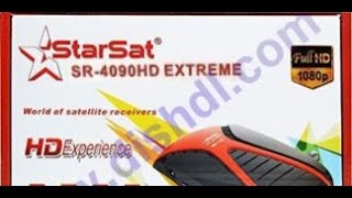 شرح كيفية تحديث وتفعيل starsat 4090hd extreme [upl. by Airun515]