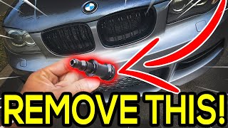 HOW TO REMOVE THIS FROM YOUR BMW Clutch Delay Valve [upl. by Ahsen]