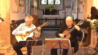 Raymond Burley and John Feeley play Unrühe by Mertz [upl. by Onateag]