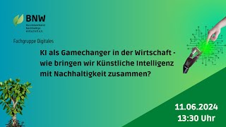 Interview mit Tabea Rößner MdB Bündnis 90Die Grünen zu KI in der Wirtschaft amp dem EU AI Act [upl. by Louisa840]