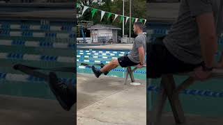 Backstroke Kick Exercise  Seated Leg Curl [upl. by Capp]