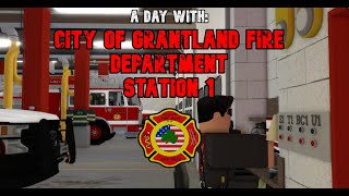 A Day With City of Grantland Fire Department Station 1 Helmet Cam and Station Tour [upl. by Chung]