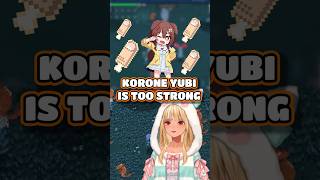 Flare Reaction To Korone In Holocure Hololive [upl. by Akkim]