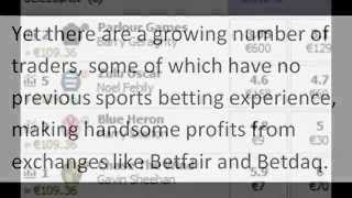 Trading on Betfair and Betdaq  book by Wayne Bailey [upl. by Odlanier]