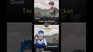 Great League Lucario Vs Team Go Rocket Grunt pokemongo [upl. by Ecnerwal]