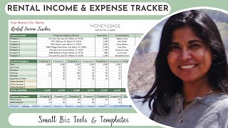 Rental Income Expense Tracker  Landlords Property managers  Multiple properties [upl. by Alihs339]