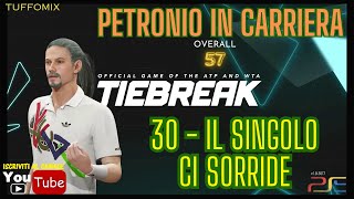 TIEBREAK 30  IL SINGOLO CI SORRIDE E AVANZIAMO FIDUCIOSI   🔥 LA CARRIERA 🔥 PS5 ITA gameplay 😜 [upl. by Kceb770]