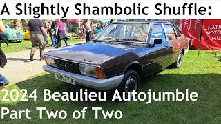 A Slightly Shambolic Shuffle Around the 2024 Beaulieu International Autojumble  Part Two of Two [upl. by Ecined]