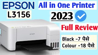 Best Small Business All in One InkTank WiFi Printer  Epson InkTank L3156 Review  All in one [upl. by Boothe]