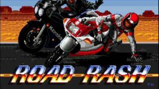 Road Rash  intro Sega Genesis  Mega Drive  Soundtrack [upl. by Azaleah]