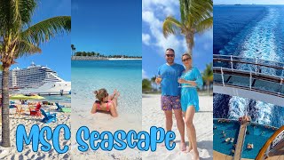 MSC Seascape Caribbean Cruise  Ocean Cay  Cozumel  Grand Cayman  Ocho Rios [upl. by Gnad]