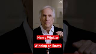 Henry Winkler gets an Emmy forty years later [upl. by Atyekram]